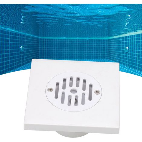 Équipements de piscine, bonde de fond de piscine en béton, arrivée d'eau du réservoir, accessoires de piscine, arrivée d'eau en tissu ABS (1/5)