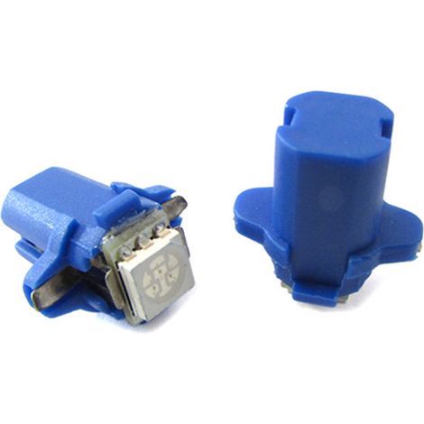 Lampada Led T5 B8.3D B8,3D Colore Blu Blue Luci Cruscotto e Strumentazione 12V (1/3)