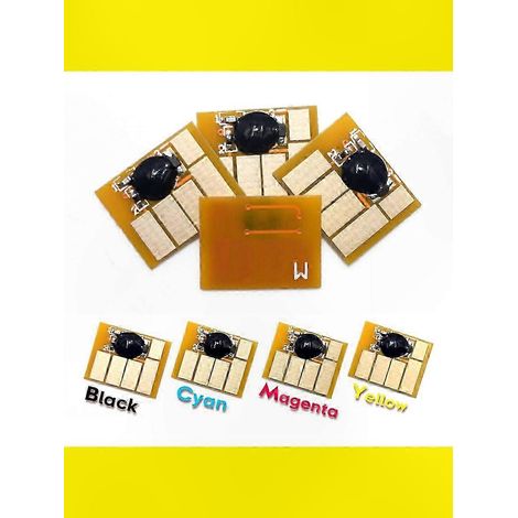 Cartouche d'encre permanent pour imprimantes grand format, compatible HP Designjet 500 et 800, puce de remplacement, kit de recharge, haute capacité, précision d'impression optimale (1/5)