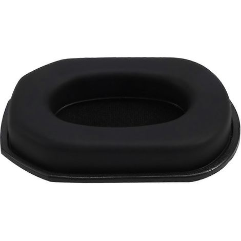 Coussinets d'oreille souples pour casque audio, coussinets de rechange faciles à nettoyer, noirs (1/4)