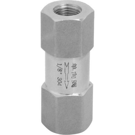 Vanne hexagonale, vanne Fendue avec Acier Inoxydable 304, vanne BSPP pour Chauffe-Eau avec Outil de connecteur de Tuyau de Tube Tailles Assorties(3/8in) (1/5)