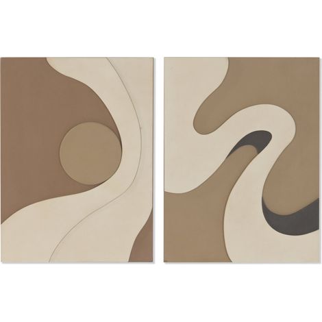 Cuadro Mdf 60X5,5X80 Relieve Ondas 2 Surt. (1/4)