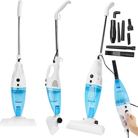 2-in-1 Stick Vacuum Cleaner - 1000 W Handheld Corded Vac, Lightweight Vac, Multi-Surface Upright Vac Cleaner Cheap Hoover Corded Stick with HEPA, Crevice/Brush Tool for Pet Hair (1/5)