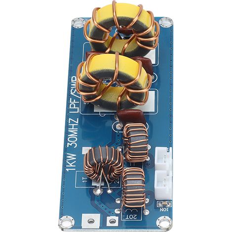 LPF 1kW 30MHz Tiefpassfiltermodul SWR-Filterplatine für HF-Netzteil SSB-Verstärker (1/5)