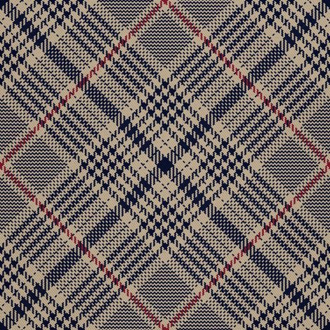 Tissus décoratifs d'extérieur Oxford - motif à carreaux 39 (1/5)