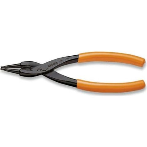 Pinza a becchi diritti con manici in PVC per meccanica