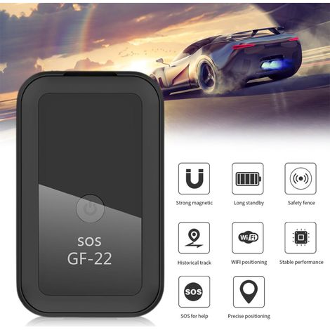 Traceur GPS Voiture Temps Réel Anti Vol Dispositif Surveillance Vocale Anti Brouillage Localisateur WiFi (1/5)