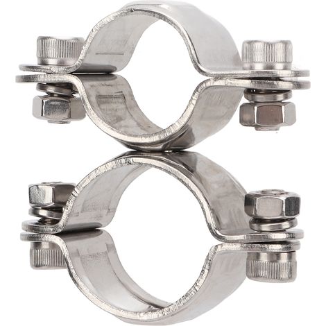 Pince pivotante 360° en acier inoxydable 316 marine pour accessoires de bateau de pêche et yacht, dimensions 25mm x 31.7mm (1/5)