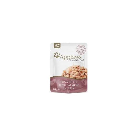 Applaws Cat Pouch Tuna Fillet with Salmon in Jelly - 70g - 811635