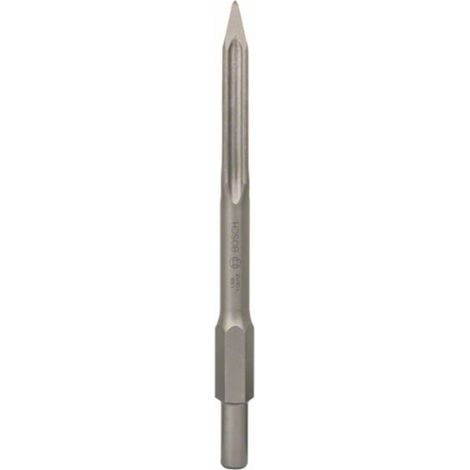 Cincel puntiagudo con inserción hexagonal de 30 mm 400 mm BOSCH 2608690111