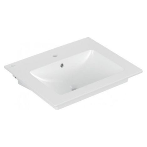 Bac de rétention rectangulaire VB WT Venticello 600 x 500 mm, 1 HL, avec trop-plein. Dessous fermé. Blanc pierre c+ (1/5)