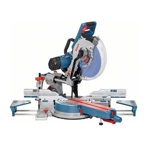 Bosch Professional GCM 12 SDE - Ingletadora telescópica (1800 W, Ø disco 305 mm, Soft Start, vel. regulable, láser) (1/5)
