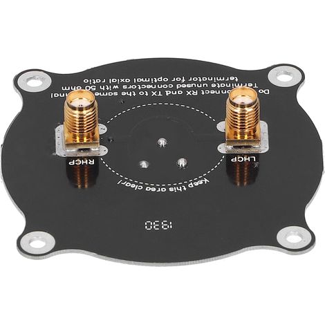 Antennes pagodes à rotation gauche et droite, outils de réception et de transmission de signaux 5,8 GHz (1/5)