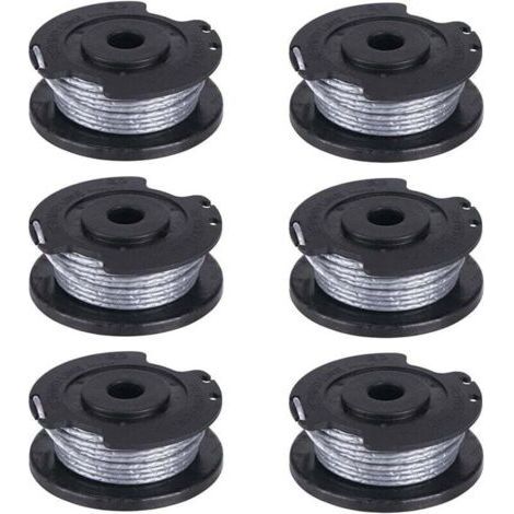 PA Fil de débroussailleuse Bosch Art 23 26 SL, 6 bobines, 4 mètres x 1,65 mm (1/4)