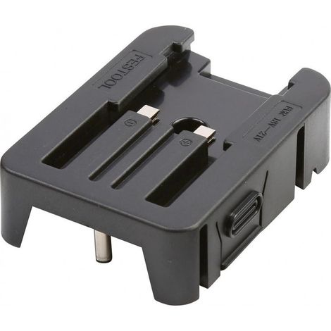 Adaptateur pour batterie Festool – Tension 12V – Courant 2A – Compatible accumulateurs A, B, C – Câble d'alimentation inclus – Sonstige
