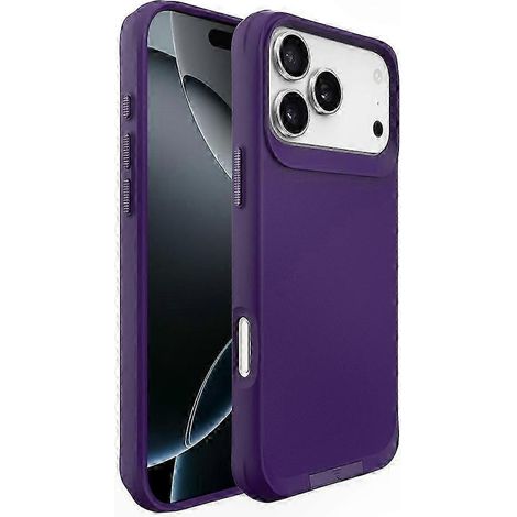 Magnetische iPhone 17 Pro Max Hülle, Hybrid-PC + TPU-Abdeckung mit integriertem Ständer, stoßfester Schutz für Damen und Herren, starker Magnetständer (1/5)