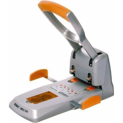 Rapid HDC150 Cuscinetto manuale argento arancione da ufficio (1/2)