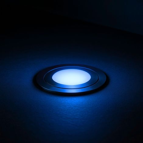 Spot encastrable au sol 0.5W 12V-DC IP67 Ø60x29,5mm 3000K