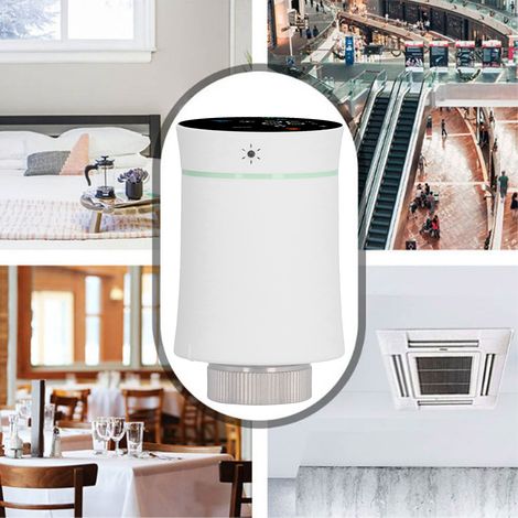 Miniatur-Heizkörperthermostat mit konstanter Temperatur für Tuya/ZigBee, mit Smart-Gateway und intelligentem Heizkörperventil (1/5)