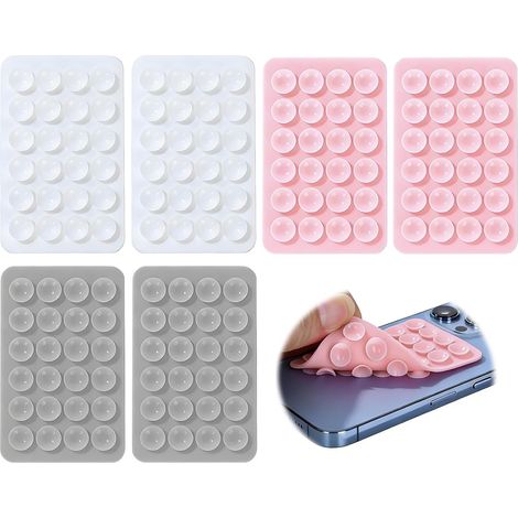 Ventouse Téléphone Portable Double Face en Silicone Support Ventouse (1/5)