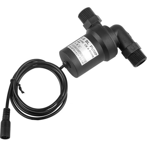 12V 10W DC bürstenlose Solar-Hochtemperatur-Wasserpumpe für Umwälzpumpen (1/5)