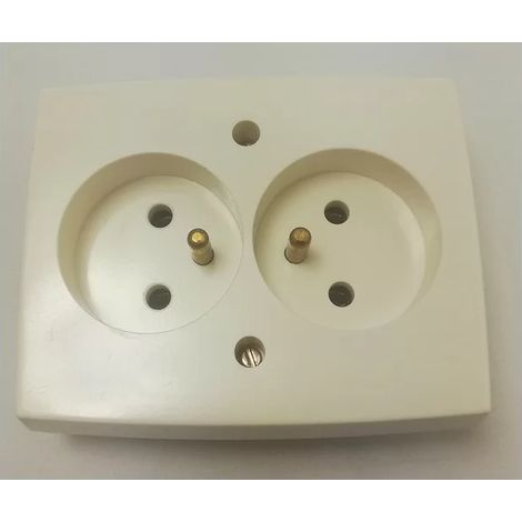 Legrand 050869 Toma doble 2x2P+T 10/16A - 250V