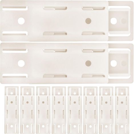 mural autocollant OUNONA en ABS lot de 10 gain de place et