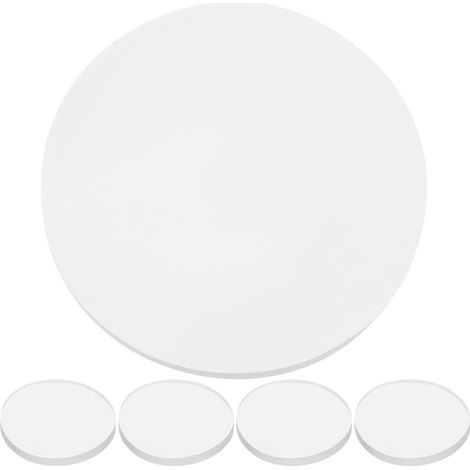 de protection ronds transparents pour pieds de meubles 20 mm (1/5)