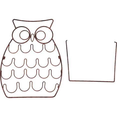 Porte-capsules de café, support de rangement pour capsules de café, grande capacité, en forme de hibou doré, pour la cuisine et le plan de travail (1/5)