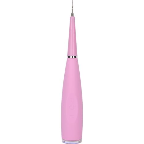 Détartreur dentaire électrique rose, éliminateur de tartre et plaque dentaire, nettoyeur oral sans fil, blanchiment des dents, outil de soin bucco-dentaire (1/5)