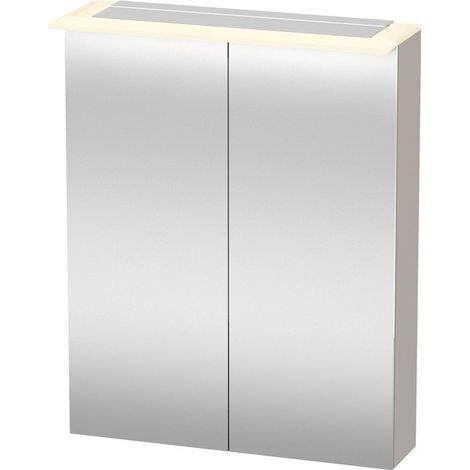 Armadietto a specchio Duravit X-LARGE 138x600x760mm tortora