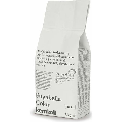 Joint de carrelage Fugabella Color FILL 3 kg by KERAKOLL Coloris KK2 - anciennement 02 (1/3)