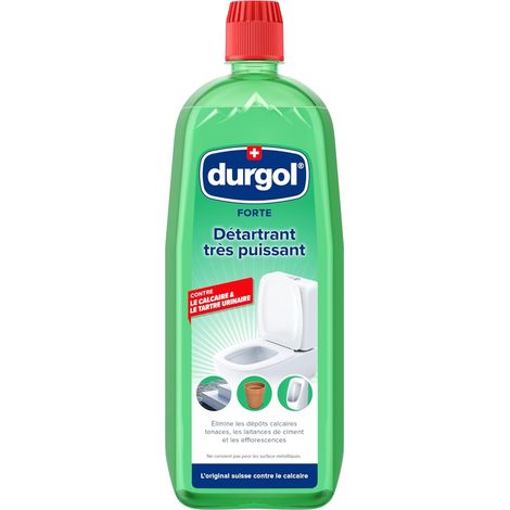 durgol forte - Détartrant ultra-puissant sanitation - Enlève efficacement les traces tenaces de calcaire - Version française - 1 x 1000ml (1/4)