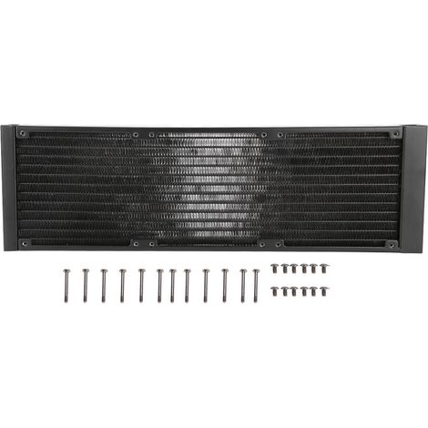 12 Tubes Échangeur de Chaleur pour PC avec Raccord G1/4 et Séparateur d'Eau - 360mm (1/5)