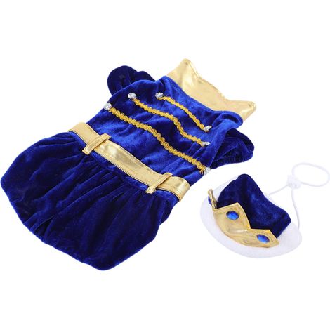 Vêtements mignons pour chiens de compagnie, Costume de Festivals avec chapeau, fournitures de tenue de noël (1/5)