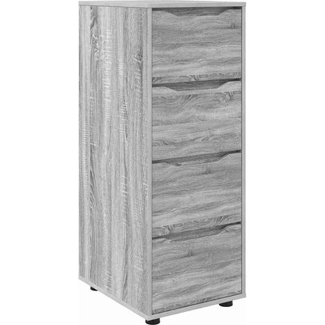 Maison Exclusive - Armario de almacenamiento Gris Sonoma 40 x 48