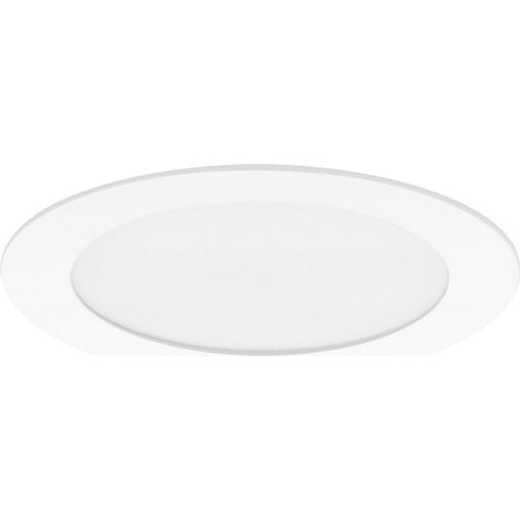 Rundes LED-Einbau-Downlight „PRO Professional LED“ (12 W, 6000 K, 1560 lm), IP44, Ø17,5 x 4,1 cm, weiße Farbe