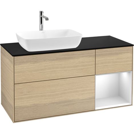 Villeroy & Boch F812MTPC Meuble sous-lavabo Finion F81 (1/2)