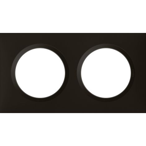 Piastra Decorativa Dooxie 2 Posti Nero