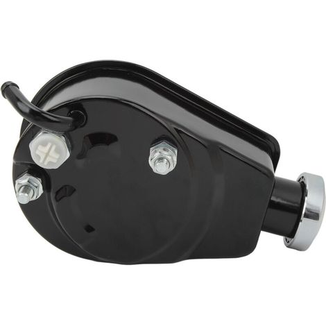 Sensitive replacement power steering pump for Saginaw pump with a bolted pulley with 5/8-inch spline shaft, black R3913 (1/5)