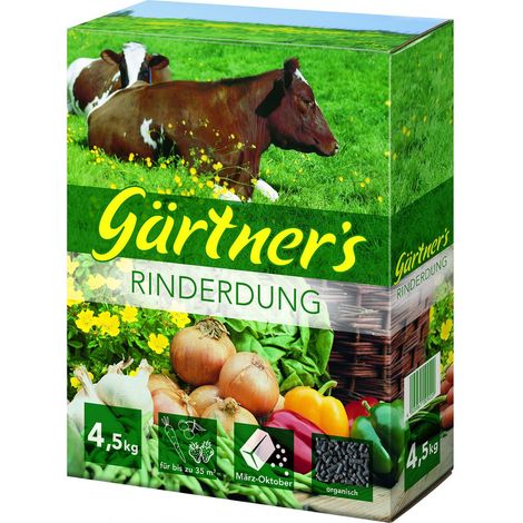 Rinder Dung gekörnt 4,5 kg