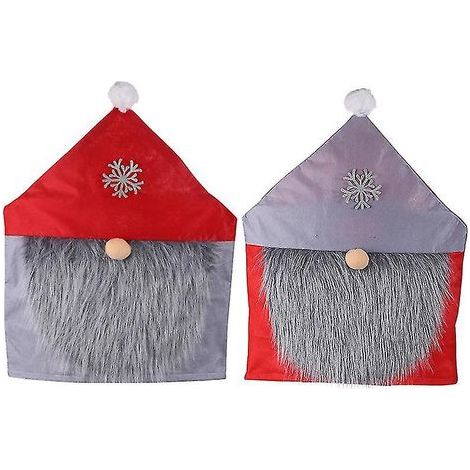 Lot de 2 protège-chaises de Noël (1/3)
