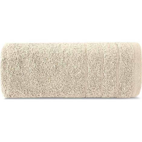 Reni Handtuch 50x90 beige Frottee 500g/m2