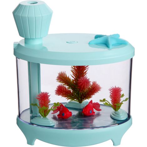 Les humidificateurs Usb de réservoir de poissons de 460 ml ont mené la lumière (1/5)