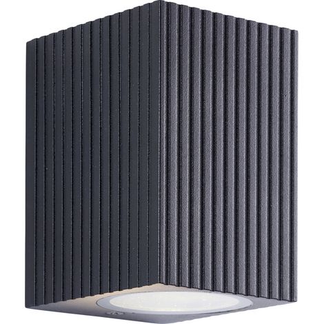 Brilliant Außenwandleuchte 40915/06 LED-Außenwandleuchte LED GU10 10 W Schwarz (1/5)