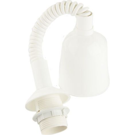 Pendel sube y baja e27 blanco 15-105 cm fai - 3005/bi