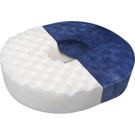 Coussin orthopédique Aidapt VM934E - en Forme de Donut pour soulager la Pression Pendant la Grossesse, Les douleurs au Coccyx (1/5)