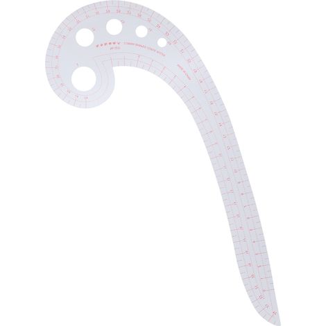 Règle de couture 6 en 1 pour patrons, mesure et coupe précise de tissu (1/5)
