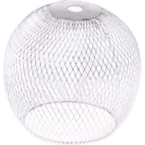 Abat-jour De Table En Fer Abat-jour Standard Moderne Petit Abat-jour Argent 1 (1/5)