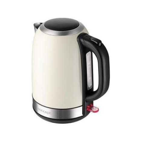 Concept Solution RK3242 Bouilloire électrique crème 1,7L